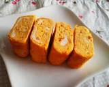 ✿お弁当に✿梅マヨおかかの卵焼き✿作り方4写真