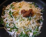 大根と梅干しで和風パスタ~♪作り方5写真