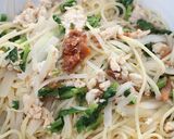 大根と梅干しで和風パスタ~♪作り方6写真