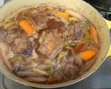 とろとろ～牛ほほ肉の赤ワイン煮込み作り方7写真