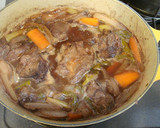 とろとろ～牛ほほ肉の赤ワイン煮込み作り方7写真
