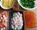 イクラ！蟹！鮭！簡単美味な海鮮ちらし寿司作り方5写真