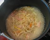 切干大根と豆腐の食べるスープ～牛乳仕立て作り方2写真