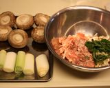 ジュ〜シィ〜しいたけ肉詰め作り方1写真