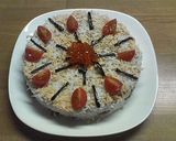 卵アレでもちらし寿司♪ひな祭りケーキ作り方8写真