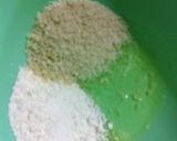 超簡単...5分..ねぎとひき肉かき揚げ作り方1写真