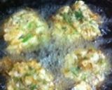 超簡単...5分..ねぎとひき肉かき揚げ作り方4写真
