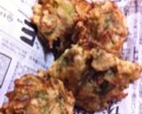 超簡単...5分..ねぎとひき肉かき揚げ作り方5写真
