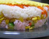 ＊カラフル＊ケーキのようなちらし寿司★作り方5写真