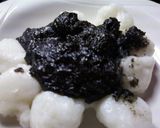 ＨＢで手作り胡麻団子（ご飯で出来る）作り方1写真