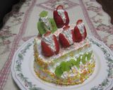 なんちゃって！ひな祭りケーキ♪手抜き編作り方6写真