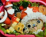 ウインナーで白ヒゲサンタ☆キャラ弁おかず作り方5写真