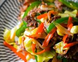 お肉少なめでも野菜が摂れるプルコギ丼作り方6写真