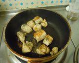 鶏肉のレモンバジル炒め作り方2写真