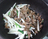 台湾の絶品料理★長芋と牛肉の中華炒め作り方5写真