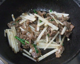 台湾の絶品料理★長芋と牛肉の中華炒め作り方6写真