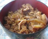 牛丼屋さんの味？！焼肉のたれ豚丼♪作り方4写真