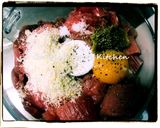 和風まぐろのハンバーグステーキ作り方1写真