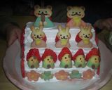 おひなさまケーキ♪２０１１作り方11写真