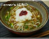 【農家のレシピ】とろろあんかけ梅うどん作り方3写真