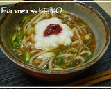 【農家のレシピ】とろろあんかけ梅うどん作り方3写真