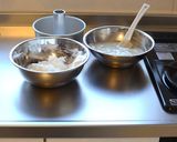 しっとり抹茶小豆シフォンケーキ作り方8写真