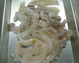♡いかと野菜のレモンバター炒め♡作り方2写真