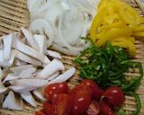 ♡いかと野菜のレモンバター炒め♡作り方3写真