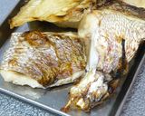 鯛のアラで鯛めし。作り方1写真