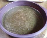★緑茶と小豆と栗ペーストの水羊羹★作り方1写真