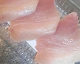 ♡マグロの漬けで簡単ガーリックステーキ♡作り方1写真