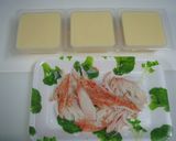 たまご豆腐カニカマあんかけ作り方1写真