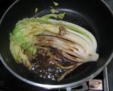 白菜のバルサミコソース焼き作り方1写真