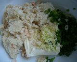 蟹＆クリームチーズの揚げワンタン作り方1写真