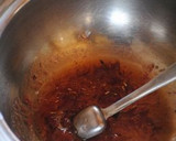 菜の花と焼き薄揚げの梅みりん和え作り方4写真