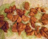 簡単ランチ～BBQ チキンラップ作り方3写真