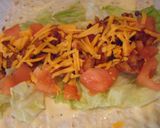 簡単ランチ～BBQ チキンラップ作り方4写真