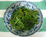 ほうれんそうのごま酢和え作り方10写真