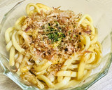 【ちいかわ】バター醤油の焼きうどん作り方2写真