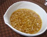 うちの自慢の万能タレ①ナッツ入香味ソース作り方2写真
