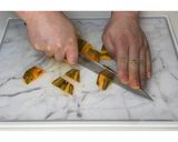 かぼちゃの皮の唐揚げ★動画あり★作り方3写真