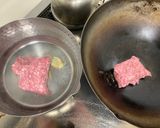 ごろごろひき肉のそぼろ丼作り方1写真