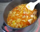 ご飯にあう！チキンのトマトミルクスープ作り方4写真