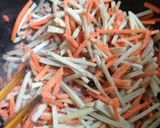 ☆冷凍ごぼうにんじんミックス☆きんぴら☆作り方2写真