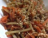 ☆冷凍ごぼうにんじんミックス☆きんぴら☆作り方6写真