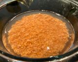 Bacon Lentil Soup作り方2写真