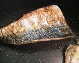 鯖のソテーふきのとう＆バルサミコのソース作り方7写真