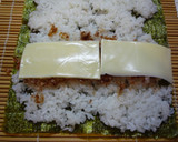 簡単☆おかかとチーズの海苔巻き作り方2写真