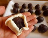 もっちもち。。豆腐あん団子＊作り方3写真