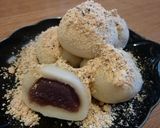 もっちもち。。豆腐あん団子＊作り方5写真
